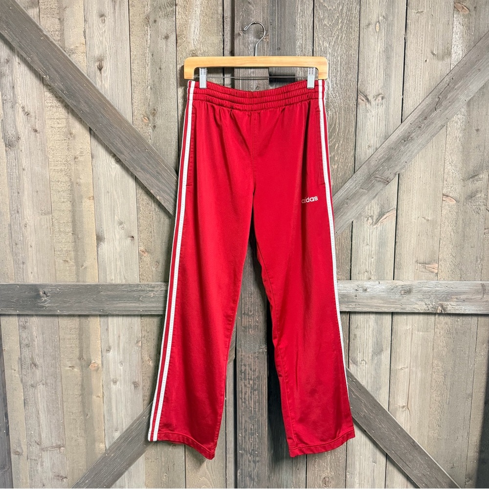 MENS: Vintage Adidas Red Track Pants GUC